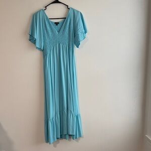 Coco + Carmen Light Blue Maxi Dress